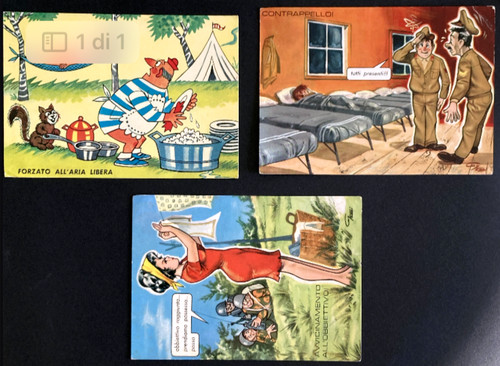 Lotto cartoline umoristiche - 3,