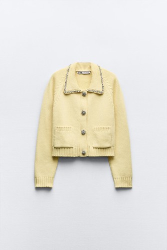 Cardigan zara con - cardigan, colletto
