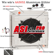 2 Row Kühler Shroud Fan Für