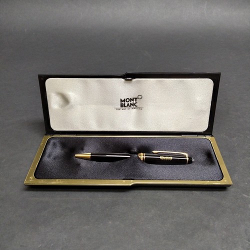 Penna sfera montblanc nera - penna, e