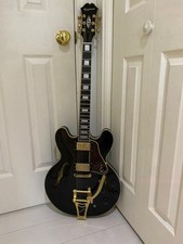 Epiphone Dot ES-355 EB Epiphone tastiera semi-aco ebano