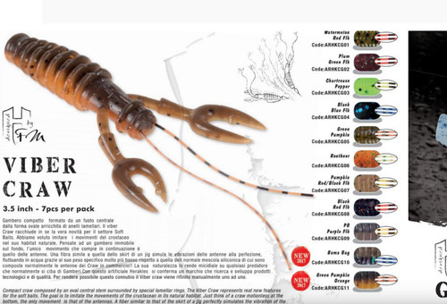 Gomme herakles viber craw - viber, 9cm