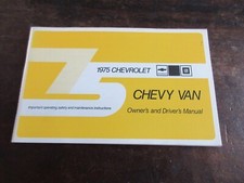 Chevrolet Chevy van 1975 OEM