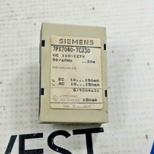 SIEMENS 7PX7040-7CJ30 TIME DELAY RELAY 110-127V