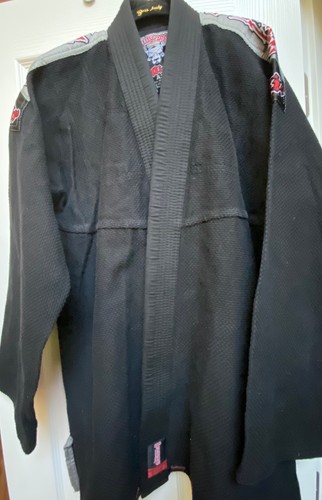 Gameness air black jiu jitsu - black,