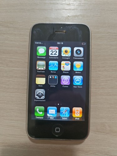 Apple iphone 8gb - a1241, nero