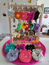 Portachiavi Fatti A Mano All'uncinetto Lucky Neko?