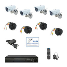 KIT Videosorveglianza AHD IP