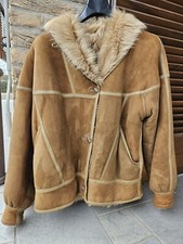 montone shearling donna taglio moderno con interno in pelliccia