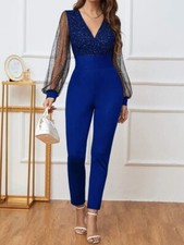 Tuta intera  per donna elegante e casuale per sera e per matrimonio