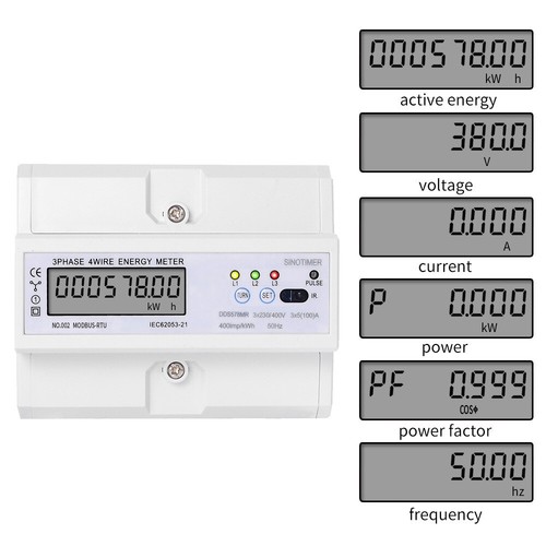Display lcd multifunzione 380v - display,
