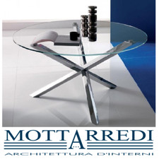 TAVOLO ROTONDO CON PIANO IN