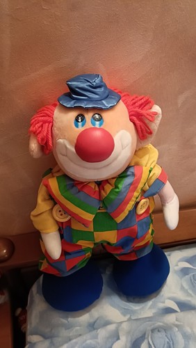 Clown geppo peluche bambola - clown,