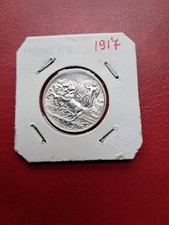 Moneta d'argento usata di