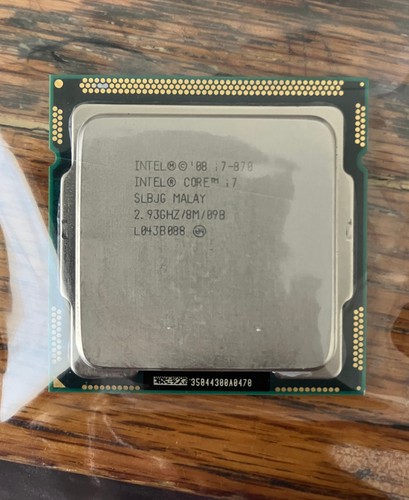 Processore intel core 870 - processore,