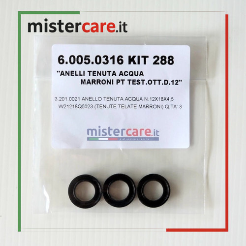 Kit 288 anelli tenuta acqua