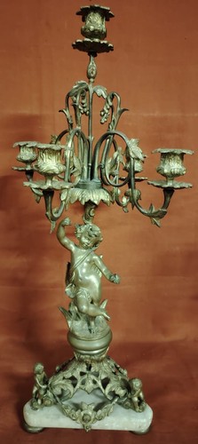 Antico fantastico candelabro - , a