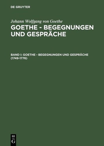 1749 1776 goethe - (goethe,