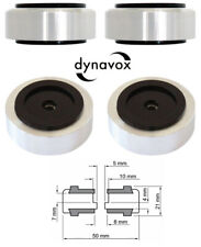 Kit 4 piedi Ø 50mm argento