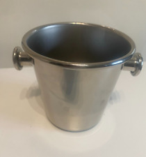 SECCHIELLO PORTA GHIACCIO CON MANICI E GRIGLIA"ALESSI" DESIGN ETTORE SOTTSASS JR