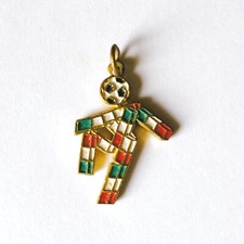 Calcio ITALIA 90 - Ciondolo per Collana - Gadget MONDIALI - BERTONI