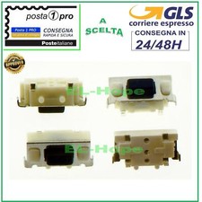 TASTO MICRO SWITCH ACCENSIONE ON OFF VOLUME PER TABLET AUDIOLA 6X4X3mm