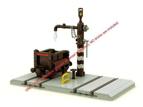 Lego moc railway - moc,
