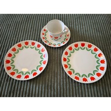 Set trio piattino tazza tè