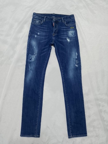 Jeans uomo dsquared2 toppe - jeans,
