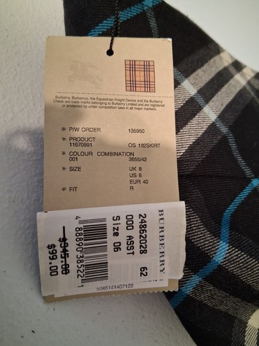 Gonna burberry london nera - gonna,