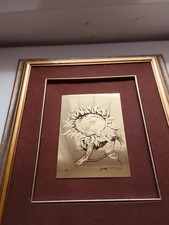 Renato Guttuso Incisione Oro