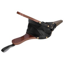 Soffiatore Aria Calda Soffiatore Fuoco Legno Resistente al Calore Pelle Sintetica Portatile