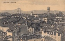 1939 RARA Lucca cartolina case
