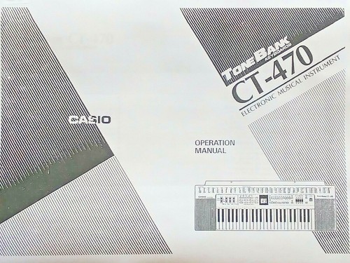 Casio 470 tone bank - tone,