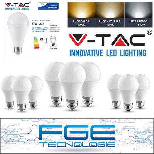 Lampadine led tac e27 17w - v-tac,