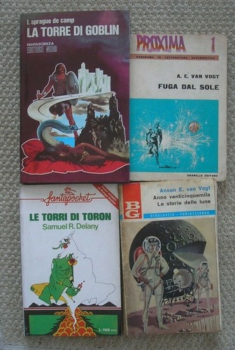 Lotto libri numeri 1 - 4,