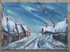 QUADRO DIPINTO AD OLIO SU TELA
