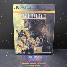 FINAL FANTASY XII HD ZODIAC AGE STEELBOOK EDITION LIMITED PS4 USATA PAL ITA