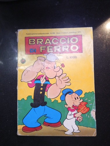 Fumetto braccio ferro - braccio,