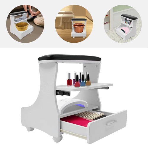 Carrello sgabello bagno con - carrello, da