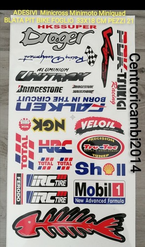 Adesivi minicross minimoto - minicross,