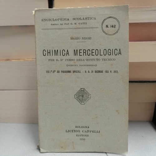 Chimica merceologica mario - chimica,