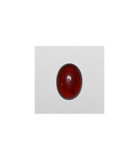 Pierta preziosa 1 Granato 7 x 5 x 3  MM, cabochon di buona qualità,  rosso