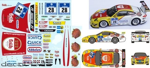 Decalcomania porsche 911 - decalcomania,