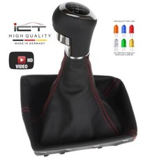 Leather ICT gear knob for Opel