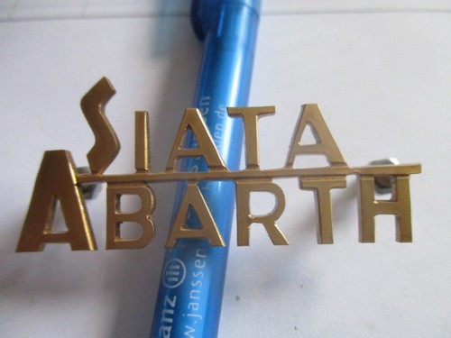 Siata abarth scritta segni - siata,