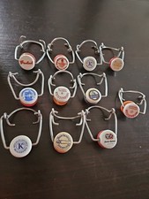 Lotto Tappi Meccanici Ceramica Pubblicitari D'epoca 