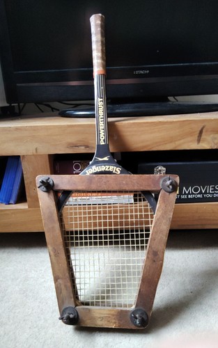 Racchetta tennis legno - tennis, in