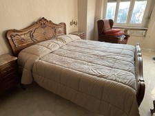 Letto matrimoniale stile barocco piemontese