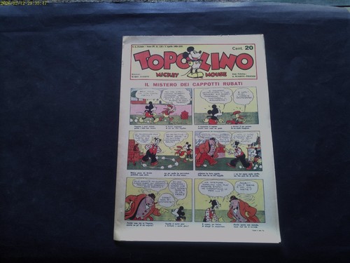 Topolino giornale originale - giornale, n